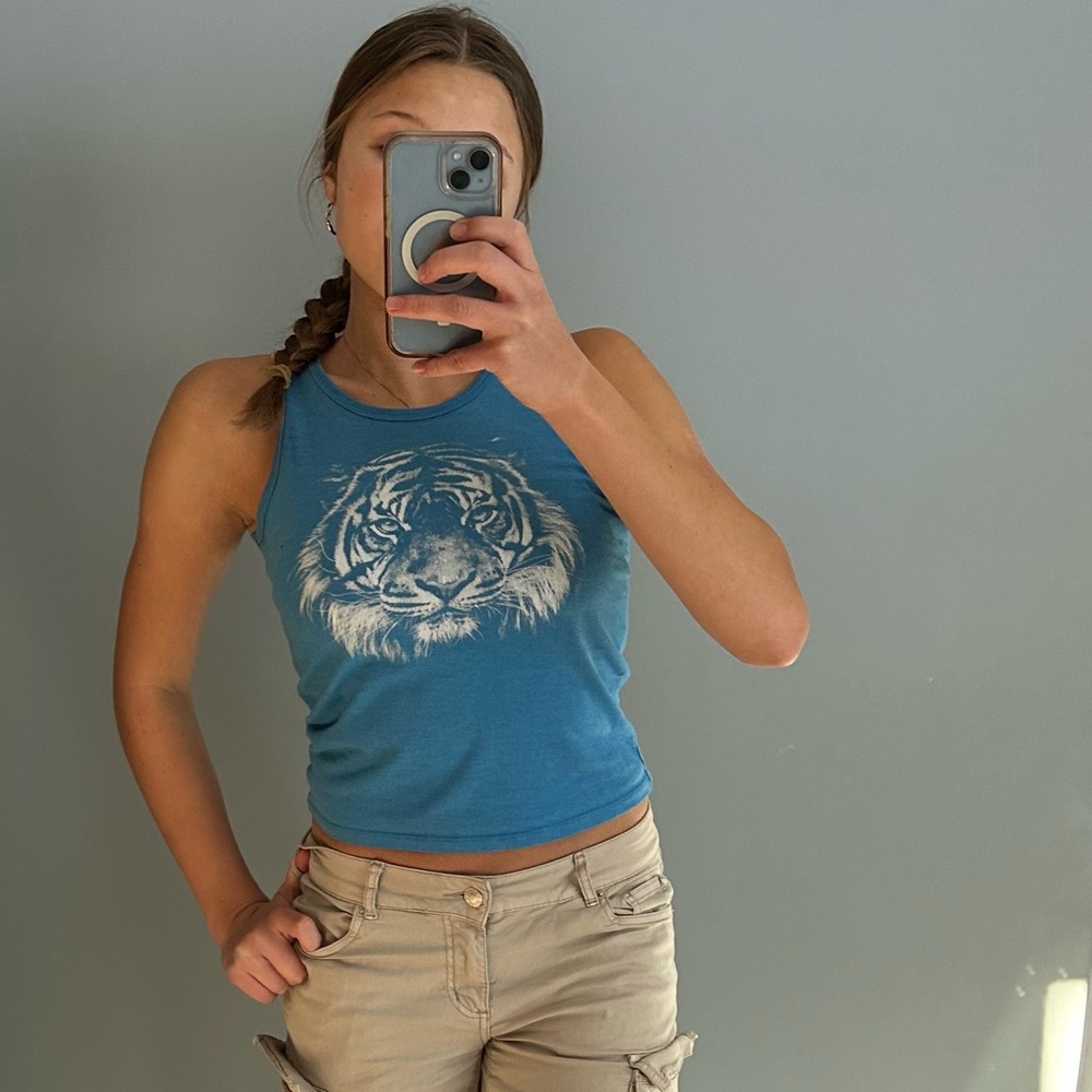 blue tiger tank